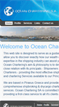 Mobile Screenshot of oceanchartering.net